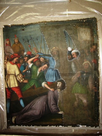 Cristo a Carregar a Cruz — antes