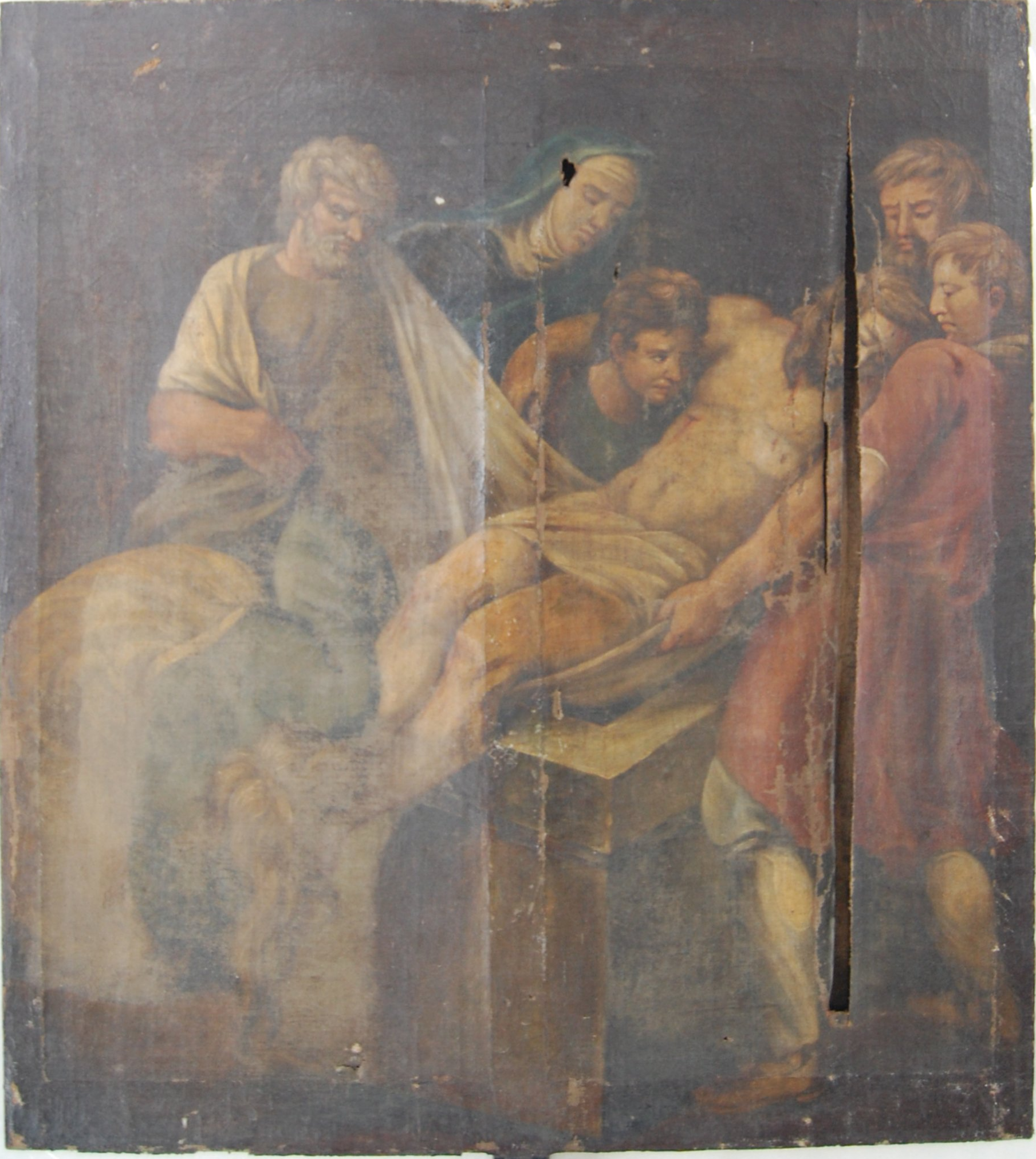 Deposição de Cristo — antes
