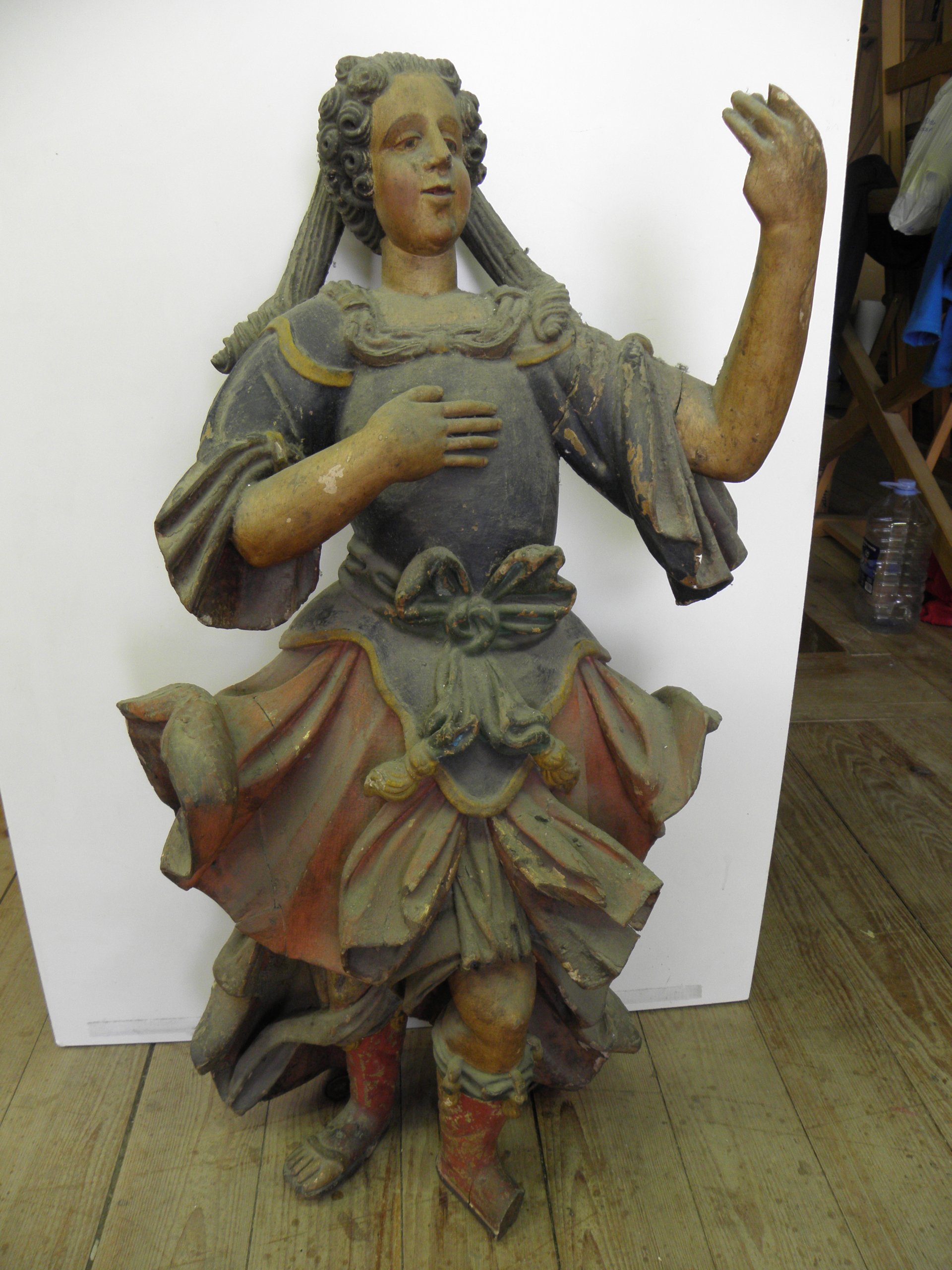 Escultura de Castro Daire — antes