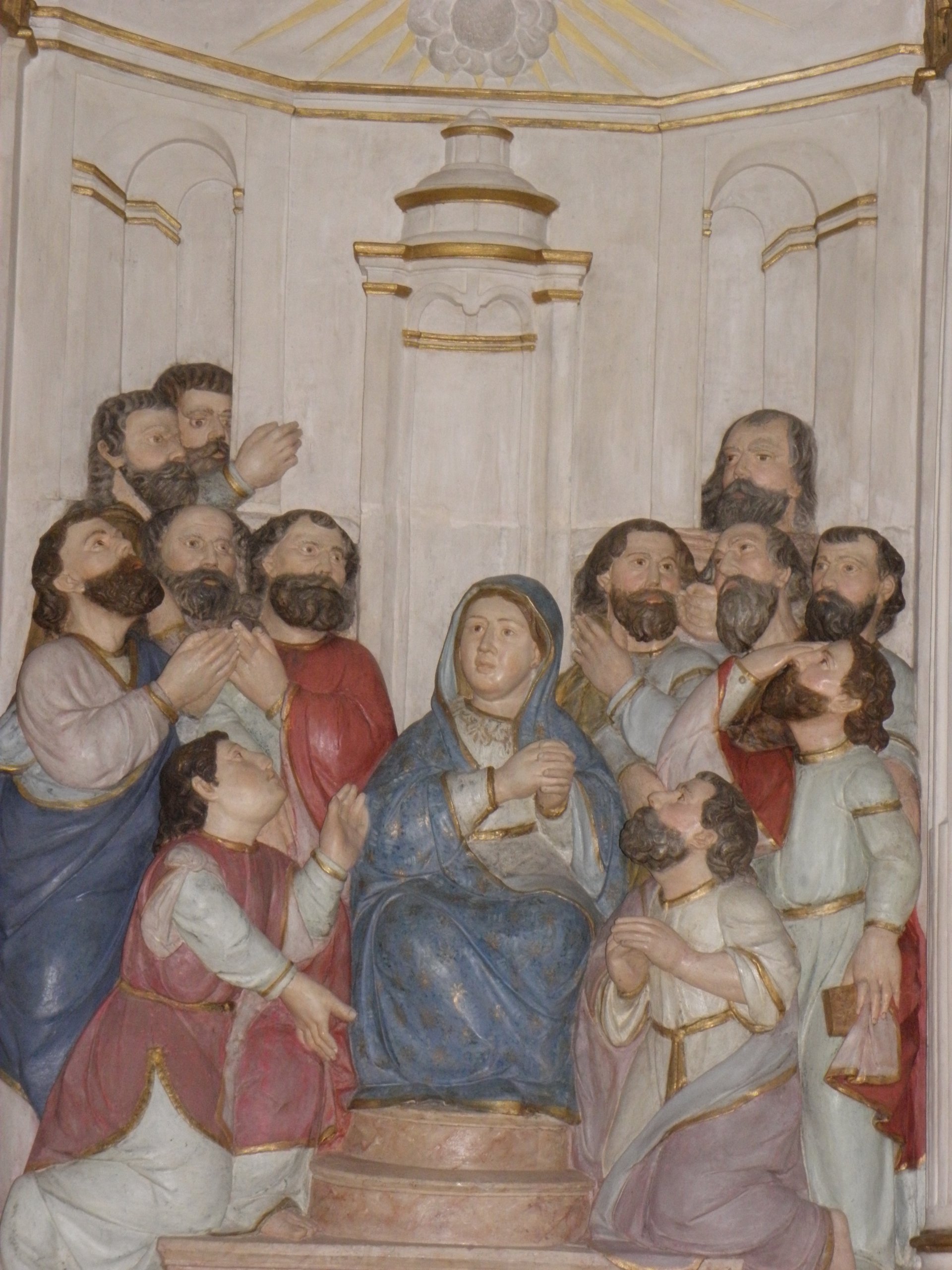 Retábulo lítico — após restauro