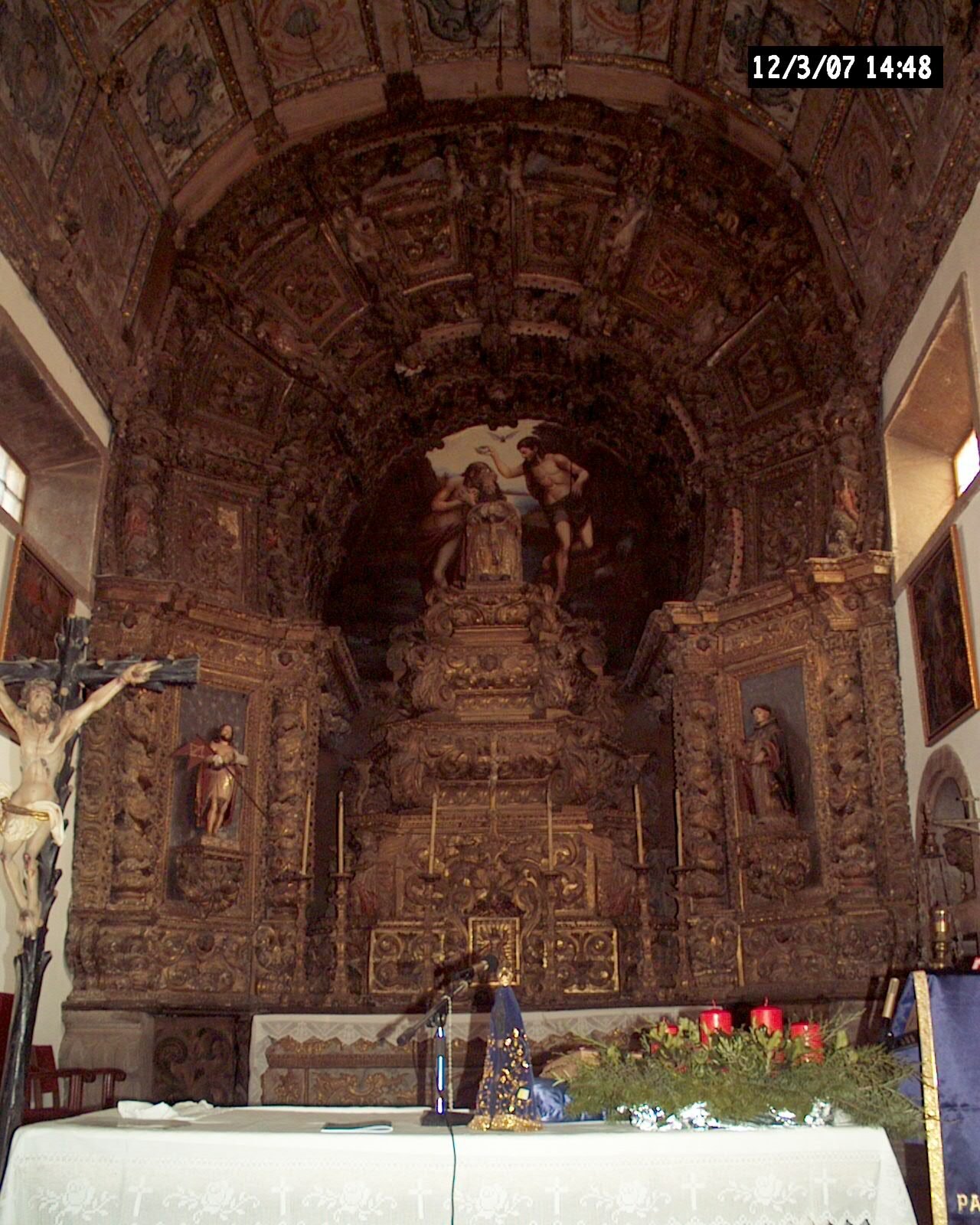 Retábulo-mor de Cedovim — antes