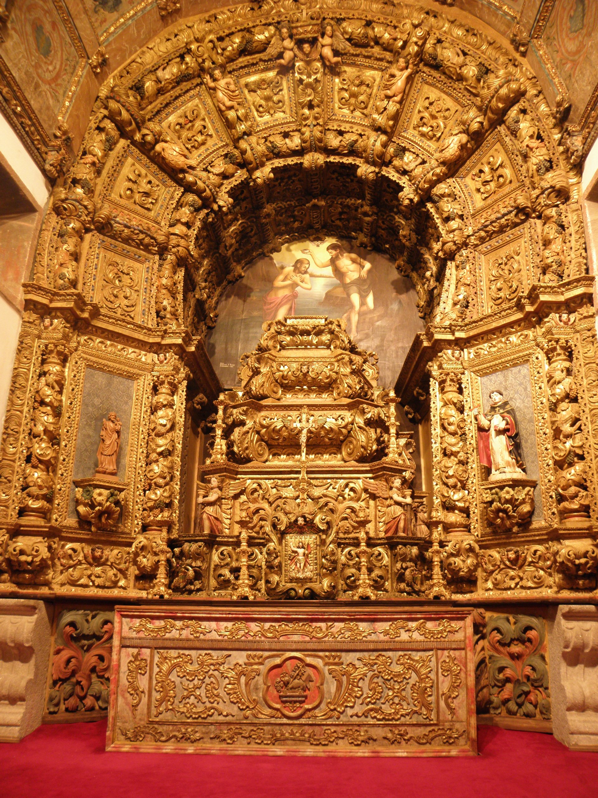 Retábulo-mor de Cedovim — depois